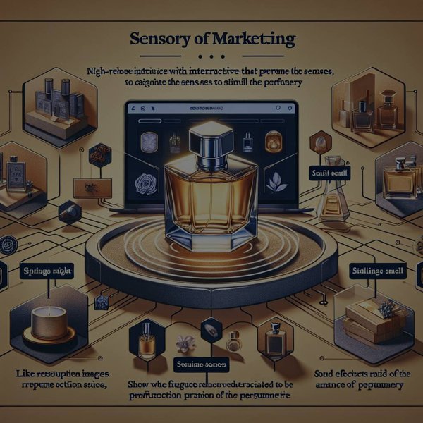 En quoi consiste le marketing sensoriel et comment peut-il être appliqué dans les boutiques en ligne de parfumerie de niche ?